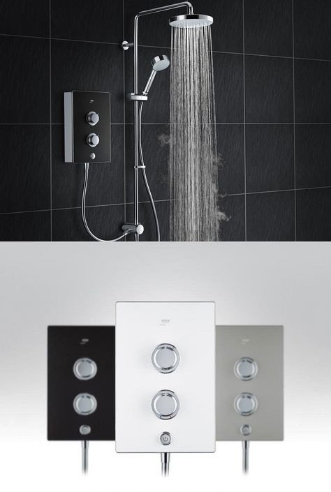 Mira Showers has launched its first-ever dual outlet electric shower, the Mira Decor Dual, combining design and performance to offer customers 'more than just a white box'.  Style, performance and experience are key for consumers and therefore Mira designed its latest electric shower to be both easy to use and elegant. Small Wet Room Ideas, Small Wet Room, Main Bathroom Ideas, Rental Bathroom, Shower Over Bath, Electric Showers, New Bathroom Ideas, Bathroom Transformation, Boys Bathroom