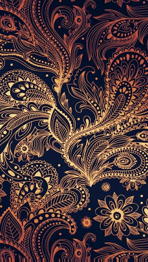 Patterns Mandala Nature, Whatsapp Background, Golden Wallpaper, Mandala Wallpaper, Paisley Wallpaper, Soyut Sanat Tabloları, Golden Pattern, Iphone Wallpaper Pattern, Fashion Wallpaper