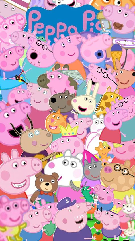 Peppa Pig Cartoon, Peppa Pig Wallpaper, Peppa Pig Family, Pig Wallpaper, Pig Family, Halloween Eye Makeup, Halloween Eyes, Pig Cartoon, Pretty Wallpapers Backgrounds