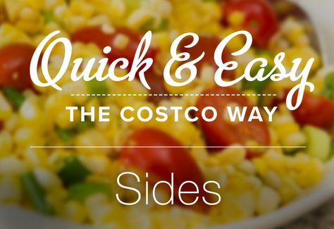 Quick and Easy Videos - Sides | Costco Costco Side Dishes, Sandwich Spread Recipes, Chicken Wraps Healthy, Cheesy Potatoes Recipe, Energy Bars Recipe, Making Mac And Cheese, Mac Salad, Apple Slaw, Grilled Potatoes