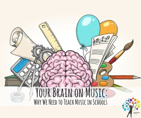 Your Brain on Music:  Why We Need to Teach Music in Schools Brain Clipart, Visual Thinking Strategies, Left And Right Brain, Brain Graphic, Brain Drawing, Brain Illustration, Analytical Skills, Brain Logo, Human Icon