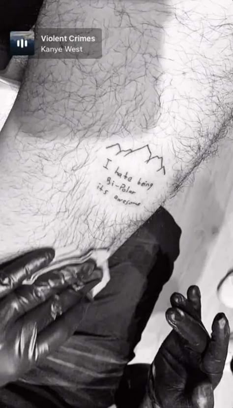 Ghost Town Tattoo Kanye, I Feel Kinda Free Tattoo Kanye, Kanye Inspired Tattoo, Kanye West Inspired Tattoo, Ye Tattoo, Kanye West Tattoo Ideas, Rap Tattoo Ideas, Kanye Tattoo, Rap Tattoo