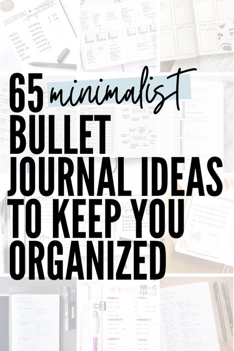 65 Minimalist Bullet Journal Ideas to Keep You Organized Minimalist Bullet Journal Ideas, Bullet Journaling Ideas, Minimalist Bullet Journal, Coffee Doodle, Babymoon Photos, Instagram Username Ideas, Thrifty Thursday, Bullet Journal Weekly Spread, Bullet Journal Ideas