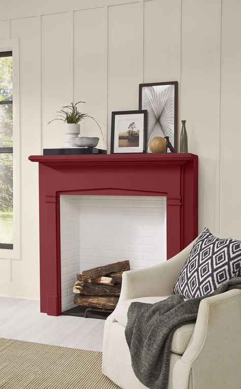 Behr Cherry Cola, Best Behr Paint Colors, Accent Paint Colors, Light Blue Paint Colors, Red Paint Colors, Warm Paint Colors, Best Exterior Paint, Light Blue Paints, Dark Paint Colors