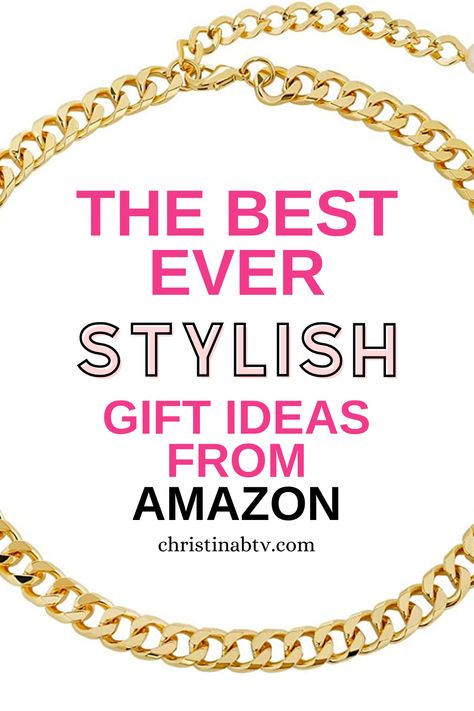 The best ever amazon fashion finds that make cute christmas gifts for women who love being fashionable and stylish! These are the perfect gift for best friend, daughter, teen girl, and more. Best Amazon Fashion Finds, Amazon Fashion Finds, Chunky Chain Necklaces, Gift For Best Friend, Cute Christmas Gifts, Trendy Necklaces, Best Amazon, Chain Choker Necklace, Skechers Women