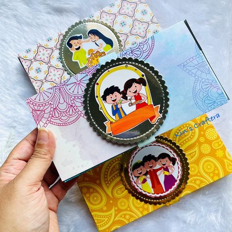 Cute Rakshabandhan Hamper Boxes! Follow @kins_craftera ! DM for details and Customisation #rakhi2024 #rakshabandhanspecial #rakhiforbrother #bhaiya Rakhi For Kids, Rakhi Hampers, Rakhi Greetings, Raksha Bandhan Gifts, Happy Rakhi, Rakhi Gift, Rakhi For Brother, Gift Box Handmade, Handmade Rakhi