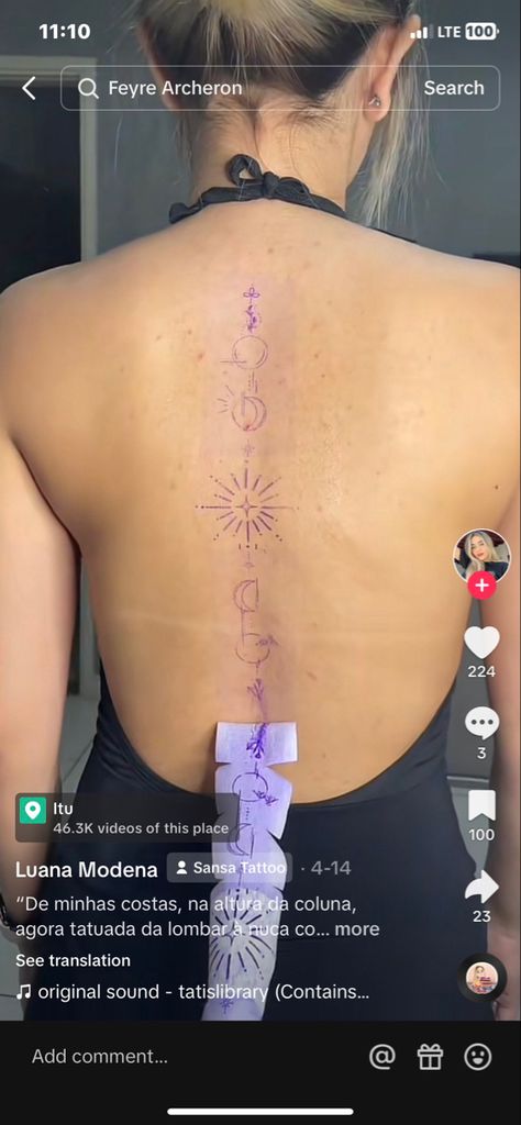 Spine Tattoos Acotar, Feyre's Spine Tattoo, Throne Of Glass Spine Tattoo, Acotar Spine Tattoo, Feyre Archeron Back Tattoo, Feyre’s Back Tattoo, Acotar Back Tattoo, Feyre Back Tattoo, Feyre Spine Tattoo