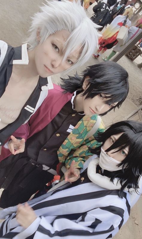 Gyokko Cosplay, Hashira Cosplay, Demon Slayer Cosplays, Tomioka Cosplay, Sanemi Cosplay, Obanai Cosplay, 21 Trio, Giyuu Cosplay, Kny Cosplay