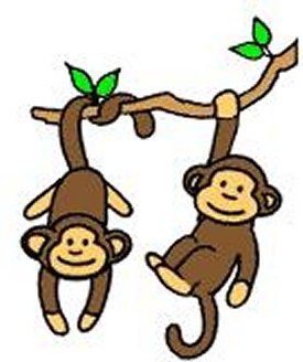 Bananas for Education - ClipArt Best - ClipArt Best Monkey Drawing For Kids, Monkey Painting Easy, Drawing Of A Monkey, Monkey Doodle Easy, Cartoon Monkeys, Hanging Monkey Template, Monkey Drawing Easy, Monkey Doodle, Monkey Hanging From Tree Drawing