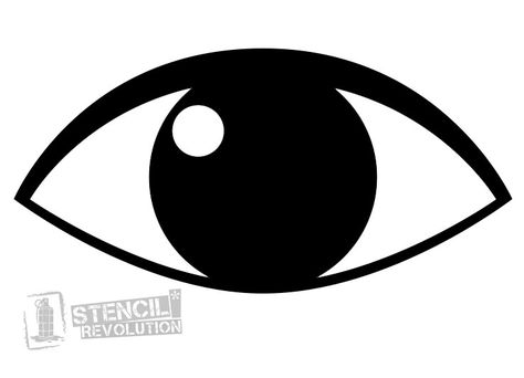 Eyes Stencil, Cat Stencils, Cat Eye Stencil, Eye Printable, Doll Lips, Cat Stencil, Eye Stencil, Balloon Face, Printable Stencils