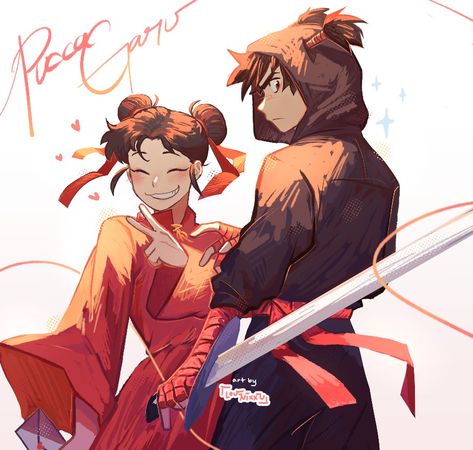 Pucca X Garu Cartoon, Pucca Garu Fanart, Garu And Pucca, Pucca And Garu, Any Pronouns, Couple Drawings, Cartoon Shows, Best Anime Shows, Cute Anime Couples