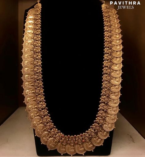 Kasula Mala Jewellery Designs, Kasulaharam Latest Designs, Traditional Kasulaperu Designs, Kaasina Sara Gold Designs, Antique Kasu Mala, Laxmi Kasula Haram Latest, Kasu Mala Designs Gold Latest, Kasina Sara Jewellery, Kasina Sara Antique