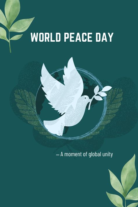 World Peace Poster, World Peace Day, Peace Day, Day Of Peace, Peace Poster, International Day Of Peace, Peace Dove, Aspen Trees, Cave Paintings