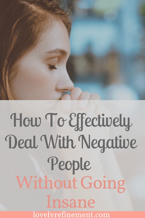 Some effective ways of dealing with negative people, overcoming negative thoughts, and how to be more positive. #negativity #negativeenergy Dealing With Negative People, Overcoming Negative Thoughts, Dealing With Mean People, Negative Friends, Negative People Quotes, Improving Life, Negativity Quotes, Be More Positive, Negative Person