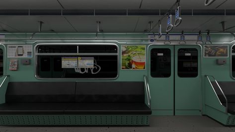 ArtStation - Budapest metro, János Császár Subway Interior, Car Background, Metro Train, Wattpad Background, Gacha Backgrounds, Episode Interactive Backgrounds, Anime Places, Episode Backgrounds, Graffiti Words