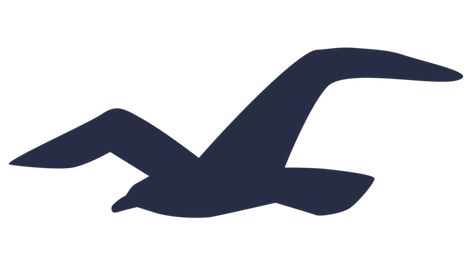 Meaning Hollister logo and symbol | history and evolution Seagull Tattoo, History Logo, Fly Drawing, Hollister Logo, Bird Template, Tshirt Printing Design, Bird Silhouette, Birds Tattoo, 로고 디자인