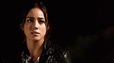 Chloe Bennet GIF - ChloeBennet - Discover & Share GIFs Daisy Johnson Gif, Eliza Bennet, Chloe Bennet Gif, Woman Looking Down, Chloé Wang, Marvel Gif, Chloe Bennett, Female Faceclaims, Kai Parker