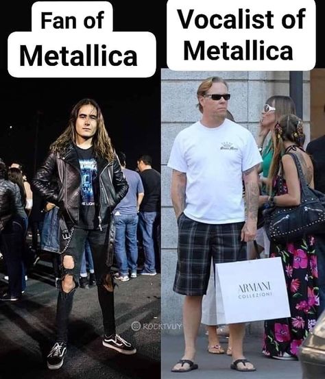 Metallica Funny, Metal Meme, Music Jokes, Band Humor, Band Memes, Mötley Crüe, Memes Humor, Music Humor, Music Memes