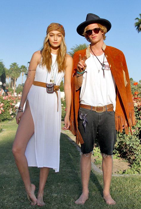 gigi & cody Cochella Outfits, Coachella 2015, Coachella Looks, Look Festival, Mode Hippie, Cody Simpson, Music Festival Outfits, Estilo Hippie, Coachella Fashion