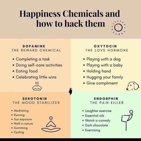 Happiness Chemicals, Mental And Emotional Health, Self Care Activities, Coping Skills, Self Improvement Tips, Mental Wellness, Emotional Health, Self Development, The Words