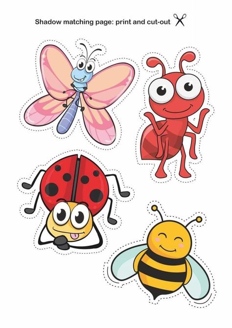 Insects Preschool, Bugs Preschool, Insect Crafts, Insects Theme, Preschool Colors, Creative Activities For Kids, Spring Activities, Toddler Learning Activities, Preschool Learning Activities