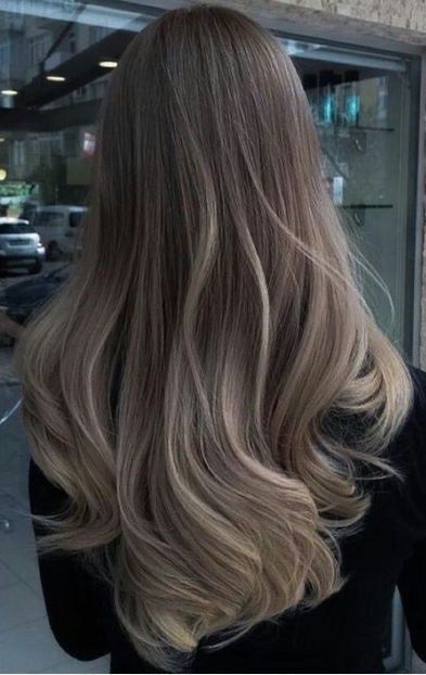 Asian Hair Balayage Ash, Hair Color Asian, Beige Hair, Korean Hair Color, Brown Hair Looks, Ash Hair Color, Brown Hair Inspo, Brunette Hair With Highlights, Balayage Hair Dark