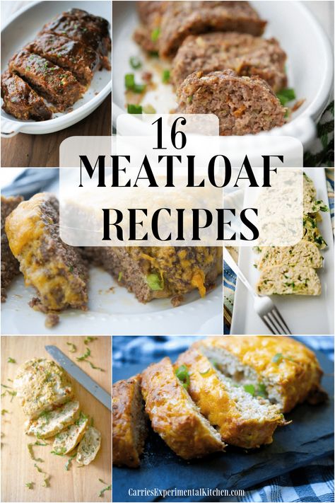 From classic comfort food to unique twists on this traditional dish, we've got you covered with these 16 Delicious Meatloaf Recipes. #meatloaf Unique Meatloaf, Balsamic Meatloaf, Unique Meatloaf Recipes, Italian Style Meatloaf, Artichoke Pasta Salad, Whole Roast Chicken Recipe, Recipes Meatloaf, Tasty Meatloaf Recipe, Cheesy Meatloaf