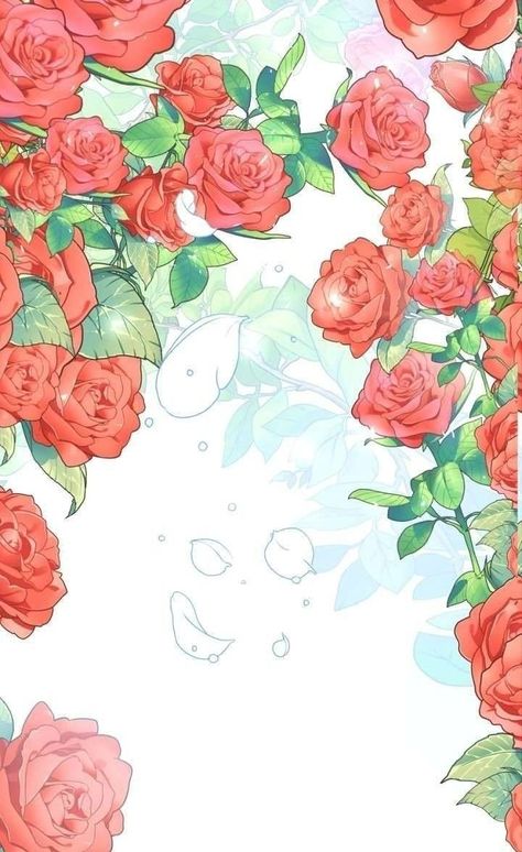 Arte Indie, Flower Drawing Tutorials, Flower Art Drawing, Anime Drawings Tutorials, Environment Concept Art, Kawaii Wallpaper, Arte Floral, Scenery Wallpaper, Anime Background