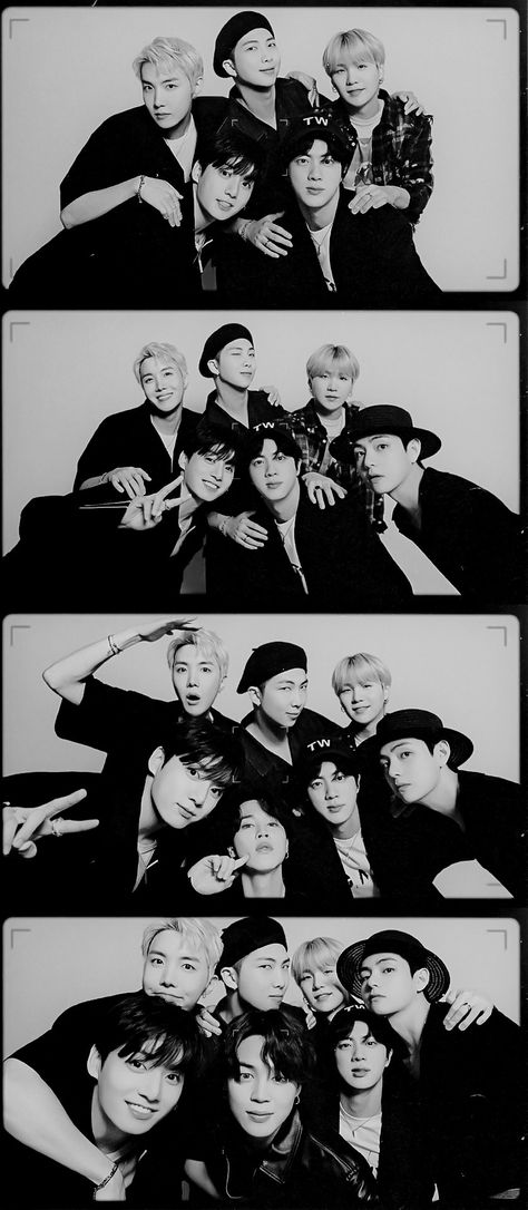 Bts Black And White, Bts Backgrounds, Bts Group Photos, Bts Aesthetic Pictures, Bts Group, About Bts, Bts Lockscreen, Album Bts, Foto Jungkook