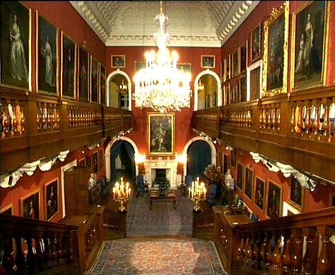 Main staircase at Althorp. English Manor Interior, Althorp Estate, Althorp House, Manor Interior, Interior Hallway, Rococo Design, Spencer House, Belton House, Chateaux Interiors