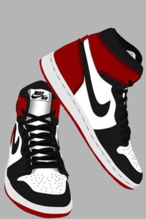 Nike Cake, Jordan Shoes Wallpaper, Jordan Wallpaper, Dream Sneakers, Shoes Vector, Sneakers Sketch, Sneakers Illustration, Sneaker Ball, Air Jordan Nike