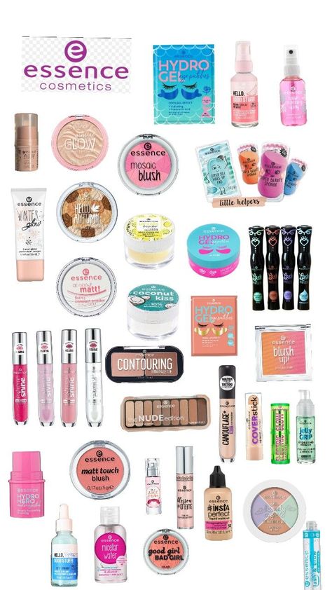 essence Essence Makeup, Makeup List, Essence Cosmetics, Cheap Makeup, Life Hacks For School, Bts Aesthetic Pictures, Makeup Skin Care, Skin Makeup, Makeup Routine