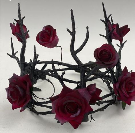 Mira Shards, Witch Headdress, Gothic Headdress, Flowers Headpiece, Neon Unicorn, Halloween Crown, Rosé Halloween, Gothic Crown, Gothic Flowers