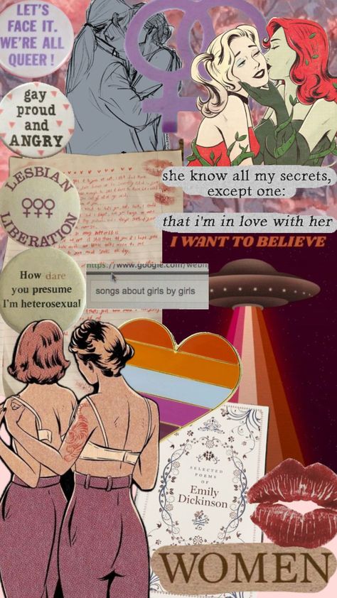 #pride #lesbian #wlw #gay #wallpaper #vibes #women #girls #girlinred #sapphic Gay Wallpaper, Pride Lesbian, Wallpaper Vibes, Lesbian Art, Profile Pictures Instagram, Cute Birthday Gift, Lgbt Art, Queer Art, Cute Wallpaper For Phone