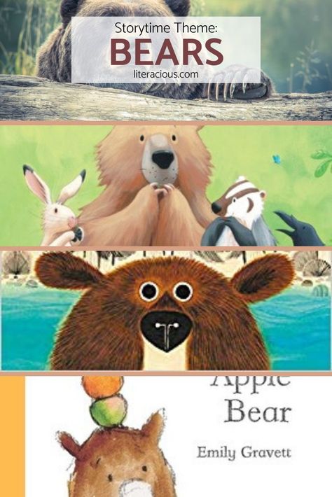 Storytime Theme: Bears Bear Storytime Ideas, Bear Storytime, Everywhere Bear Activities, Brown Bear Brown Bear Story Retelling, Toddler Storytime, Bears Preschool, Storytime Themes, Brown Bear Book, Berenstain Bears Books