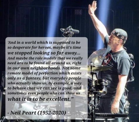 Neil Peart Quotes, Rush Band Quotes, Playing Drums, Rush Band, Neil Peart, Music Genius, Band Quotes, Disneyland Tips, Vinyl Record Storage