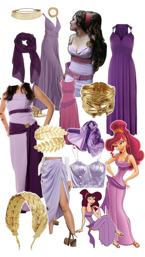 Meg Halloween Costumes, Megara Hercules Costume, Megara Disneybound, Hercules And Meg Costume, Megara Costume, Meg Costume, Meg Cosplay, Hallo Costumes, Hercules Costume