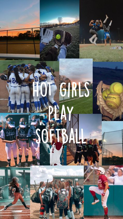 Softball Pfp, Softmore Year, Softball Wallpapers, Softball Girls, Softball Stuff, Softball Season, Softball Pictures, Girls Softball, Softball Players