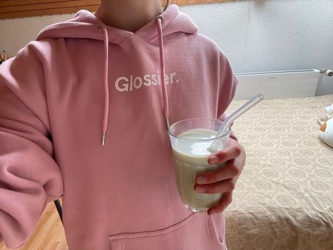 Glossier Pink Hoodie, Glossier Hoodie Aesthetic, Pink Hoodie Outfit Aesthetic, Glossier Hoodie, Pink Hoodie Outfit, Hoodie Outfit Aesthetic, Glossier Pink, Hoodie Aesthetic, Hoodie Outfit