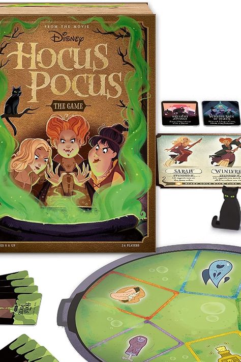 Nostalgic Movies, Disney Board Games, The Sanderson Sisters, Cooperative Games, Strategy Board Games, The Sun Rises, Disney Games, Board Games For Kids, Game Prices