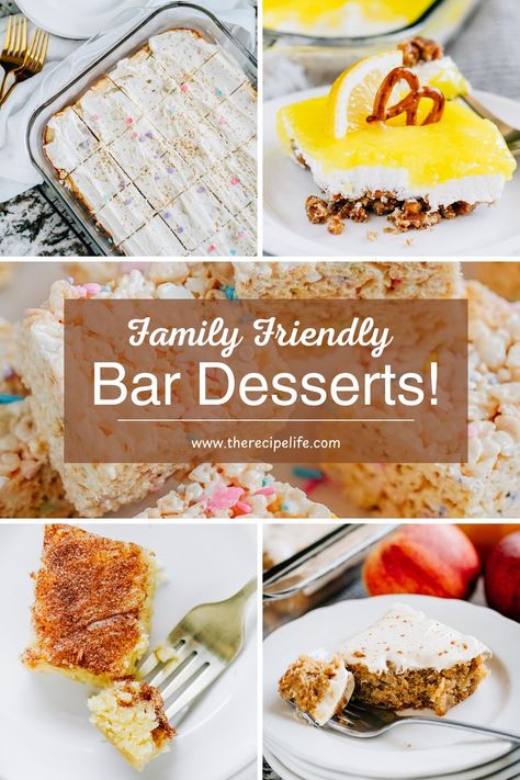 Check out TheRecipeLife.com for these incredibly easy and delicious family-friendly bar desserts! From our Easy Rice Krispies Treats, Frosted Sugar Cookie Bars, and Snickerdoodle Bars to our tasty Lemon Pretzel Dessert and Apple Blondies, these desserts will wow your entire family! Try them today! Blueberry Compote Recipe, Sauteed Sweet Potatoes, Pretzel Dessert, Apple Blondies, Snickerdoodle Bars, Pretzel Desserts, Strawberry Pretzel Salad, Compote Recipe, Sweet Potato Skillet