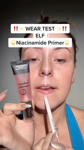 Rose Siard on Instagram: "So what do we think?? 🧐❤️ P.S. I love y’all 😊❤️ #viralmakeup #makeupdupes #elfcosmetics #elfprimer" Best Elf Makeup, Elf Primer, E.l.f. Cosmetics, Makeup Tutorial Eyeliner, Lip Makeup Tutorial, Elf Makeup, Face Hydration, Even Out Skin Tone, Makeup Primer