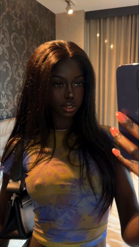 Nyla Lueeth, Dark Skin Models, Pretty Dark Skin, Melanin Skin, Dark Skin Beauty, Girls Makeup, Black Is Beautiful, Beautiful Black Women, How To Look Pretty