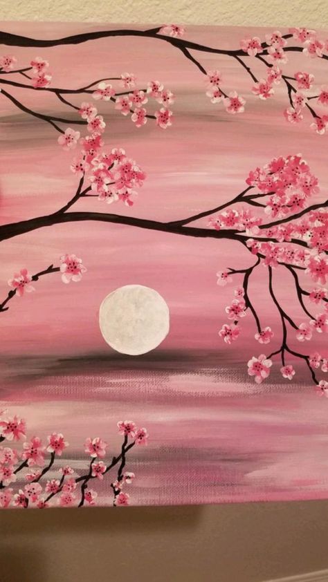 Simple Canvas Paintings, Cute Canvas Paintings, Easy Canvas Art, Soyut Sanat Tabloları, Canvas Painting Designs, Painting Ideas On Canvas, Cute Paintings, Canvas Painting Diy, Small Canvas Art