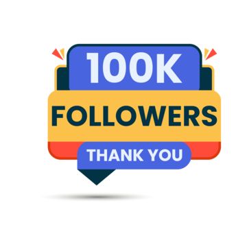 100000 Followers, Followers Social Media, Button Logo, Facebook Followers, 50k Followers, 100 Plus, Drainage Pipe, 1000 Followers, 100k Followers