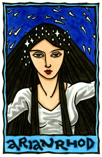 Arianrhod, Welsh Goddess of Fate Pagan Goddesses, Welsh Goddess, Irish Goddess, Celtic Gods, Star Goddess, Celtic Goddess, Celtic Woman, Celtic Culture, Celtic Mythology