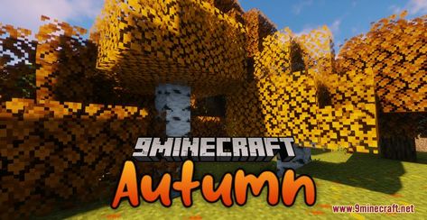 Minecraft Autumn, Autumn Texture, Minecraft Texture Pack, Texture Packs, The Game, Minecraft, Novelty Sign, Texture