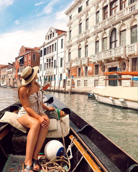 Taking a gondola ride in Venice is a must! There’s nothing like exploring the canals by water and taking in the beautiful architecture at… Venice Gondola Ride Pictures, Gondola Ride Venice, Venice Gondola Ride, Venice Gondola, Gondola Ride, Beautiful Architecture, Venice, Bucket List, Italy