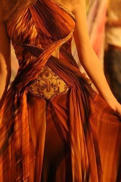 Skirt Diy, Arabian Nights, Fantasy Dress, Fantasy Clothing, Fantasy Fashion, Orange Dress, Aphrodite, Larp, Costume Design