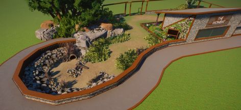 Planet Zoo Habitat, Zoo Boo, Zoo Inspiration, Zoo Pictures, Zoo Map, Zoo Crafts, Zoo Project, Zoo Architecture, Zoo Ideas